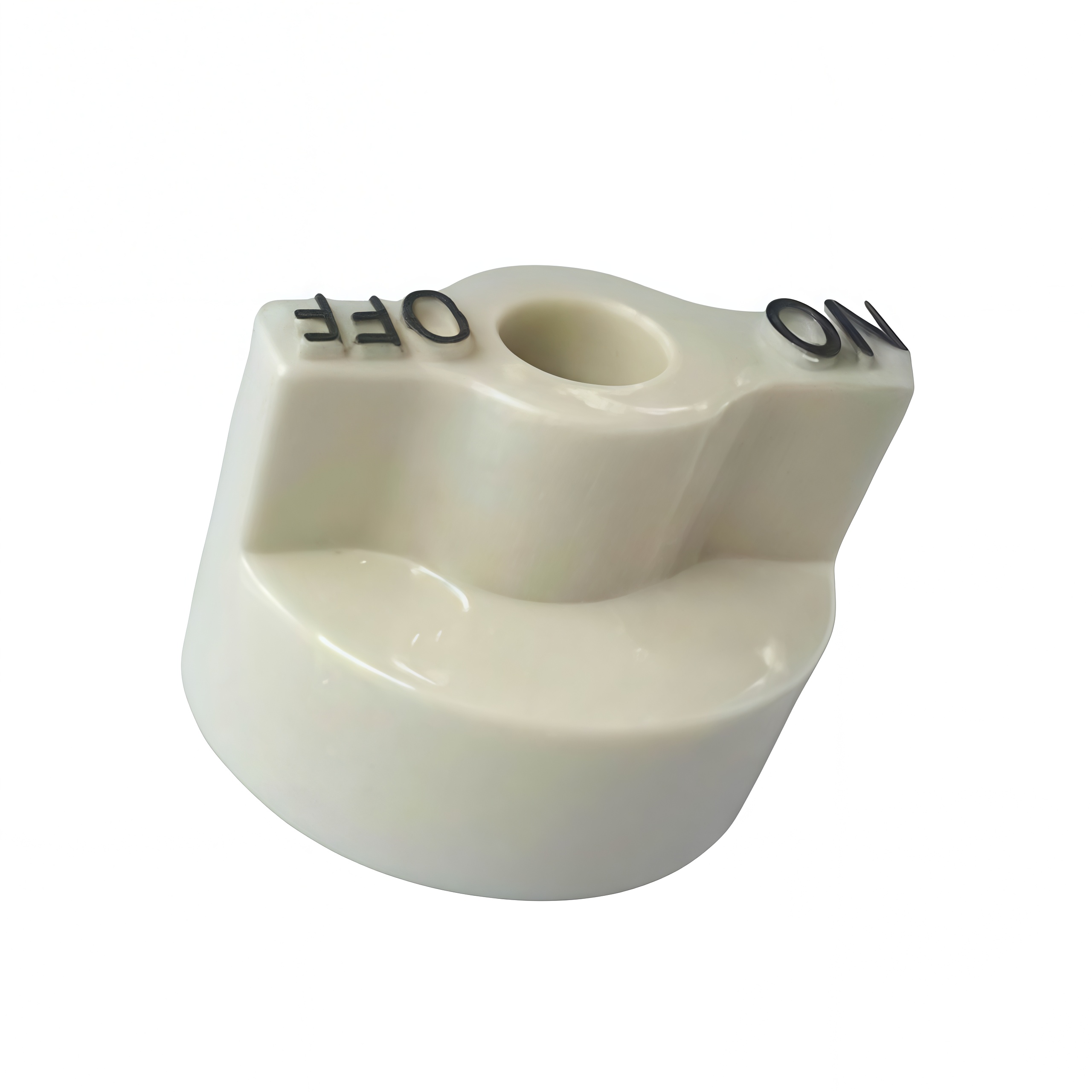 How does a solenoid valve knob to adjust the fire power knob switch the power knob switch to improve temperature control stability?